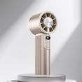 thumbnail image 6 of Ice Compartment chilling Fan, Portable Handheld private Air Cooler with 5 paces & Rechargeable Battery, Quiet High tempo USB Fan for Home Garage Workshop Patio, 6 of 6