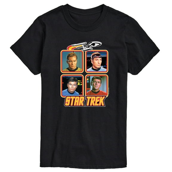 Star Trek - Retro Original Series Crew - Men's Short Sleeve Graphic T-Shirt