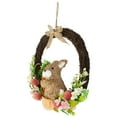 thumbnail image 5 of Northlight Floral Grapevine Small Spring Easter Wreath with Sisal Bunny - 12", 5 of 6