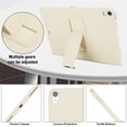 thumbnail image 5 of Allytechgroup for iPad Air 11-inch (M3/M2) 2025/2024 Case, iPad Air 5th/4th Generation 10.9 Inch Case (2022/2020), Shockproof Back Cover with Kickstand, Cleaning Cloth & Stylus Included, Beige, 5 of 7
