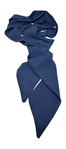 Details about   Annys Skinny Silky Solid Tie Scarf Red 