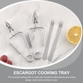 thumbnail image 3 of FUTUREORYY 1 Set Snail Baking Pan Stainless Steel Easy to Clean For Campfire Cooking, 3 of 8