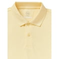 thumbnail image 2 of Wonder Nation Boys School Uniform Short Sleeve Performance Polo Shirt, 2-Pack, Sizes 4-18 & Husky, 2 of 3