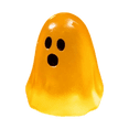 thumbnail image 7 of 50pcs Lighted Mini Ghost Halloween Figurine, Glowing Little Ghost Trinket for Tabletop, Mantel, Shelf, Entryway and Party Display, Cute Seasonal Accent for Spooky Home Decoration, H, 7 of 7