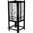 thumbnail image 2 of Oriental Furniture 18" Cranes Shoji Lamp, Black, 2 of 2