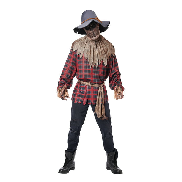 Way to Celebrate Halloween Mens Scarecrow Costume Large - Walmart.com
