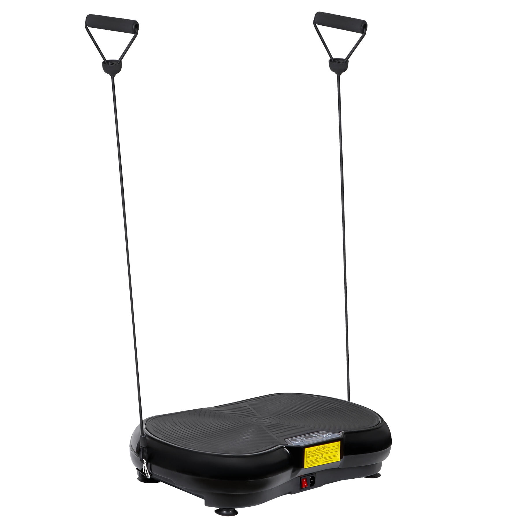 ZENSTYLE Fitness Vibration Massage Machine Massager Whole Full Body Shape Exercise Machine Black