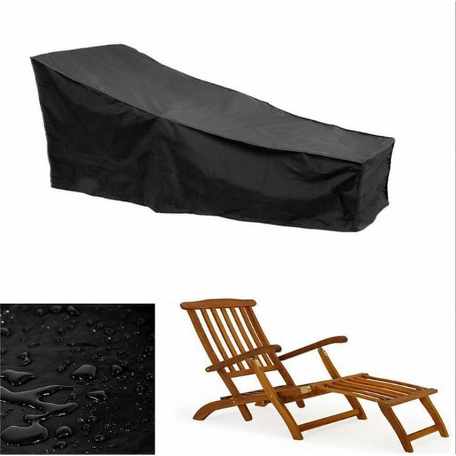 Funda antipolvo para silla reclinable de exterior de tela Oxford 210D (M)