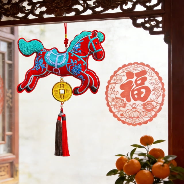 Horse Year Sachets Hanging Decoration For Door Decorations Wall Hangings Car Ornaments And Pendant