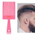 thumbnail image 4 of Ymiko Men Flat Guide Comb, Barber Shop Haircut Clipper Comb Hairstyle Tool, 4 of 8