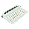 thumbnail image 3 of Clavier pour Machine à Écrire Sans Fil, Clavier Esthétique Rétro BT 86 Touches avec Support Intégré, Touche Ronde Punk, Clavier Multi-Appareils avec Berceau pour pour pour IOS, 3 of 7