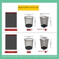 thumbnail image 2 of Drawstring garbage bag household thickened extra large 50*60 point break kitchen automatic closing portable plastic bag, 2 of 3