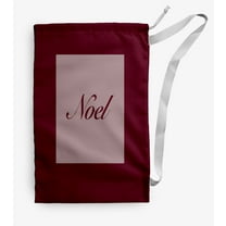 Simply Daisy Noel 18 x 29 inch Red Laundry Bag