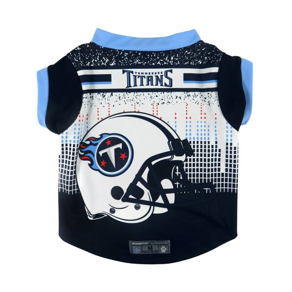 Littlearth Unisex-Adult NFL Tennessee Titans Performance Pet T-Shirt, Team color, X-Large
