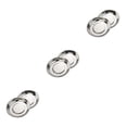thumbnail image 1 of Ounissouiy Stainless Steel Round Dinner Plate Dish Small Plates, Holder Disc Dish 18cm Steel Stainless Small Non-Magnetic 22cm. Plate Type1, 1 of 6