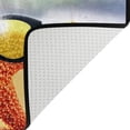 thumbnail image 5 of SKYSONIC 72x48in Summer Beach Area Rug, Starfish Family Non-Slip Floor Carpet for Indoor Living Dining Room and Bedroom Area, 5 of 7