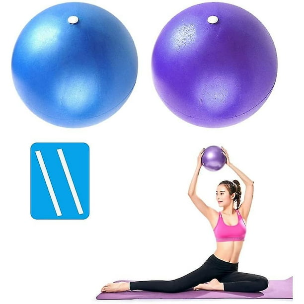Pilates Ball, 2 Pcs Mini Stability Ball For Yoga, Training And Physical  Therapy 