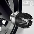 thumbnail image 5 of Jiandong Motorcycle Front Fork Cup Motorcycle Frame Sliders Front Rear Crash Protector for Motorbike(2.68X2.01X2.01Inch), 5 of 11