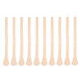 thumbnail image 2 of Wax Applicator 10pcs Guitar Shape Wooden Wax Sticks Facial Body Hair Removal Wax Spatulas Applicator Tool, 2 of 8