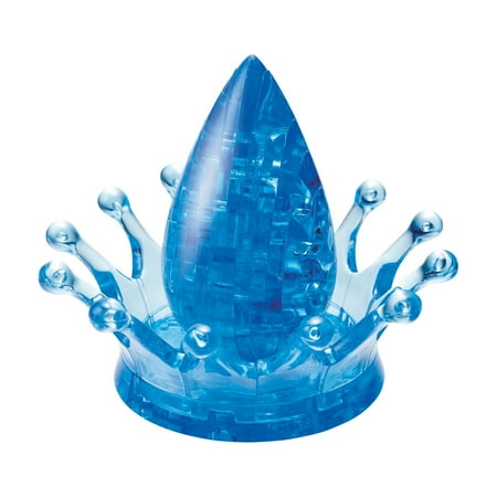 UPC: 0689623210128 | AreYouGame.com Water Crown 42 Pieces 3D Crystal Puzzle