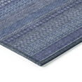 thumbnail image 4 of Addison Rugs Chantille Indoor/Outdoor Transitional Stripes Navy Washable Rectangle Rug, 1'8" x 2'6", 4 of 6