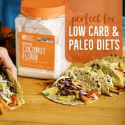BetterBody Foods Organic Coconut Flour, Grain-Free Flour, 2.25 lbs
