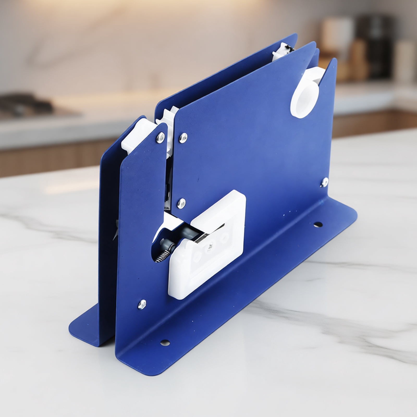 Professional Bag Sealing Machine With 6 Tape Rolls Heavy Duty Iron Dispenser For Warehouse Use