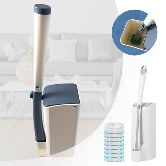 Oliegs Heated Blanket Disposable Toilet Brush Double Layer Fibre Toilet Brush Cleaning Wand For Chocolate