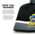 thumbnail image 4 of DC Comics Kids Winter Hat, Toddlers Mittens, and Matching Scarf, Batman Baby Beanie for Boys Ages 2-4, 4 of 7