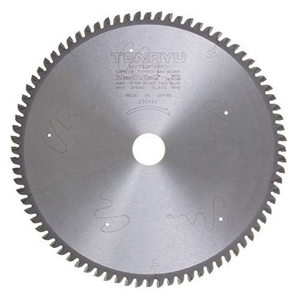 Tenryu MP-26080AB Arbre 260mm 80T 30mm, 0.11 Kerf, 5870 Tr/min, Kapex