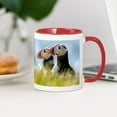 thumbnail image 4 of CafePress - Puffin Pair Mug - 11 oz Ceramic Mug - Novelty Coffee Tea Cup, 4 of 6
