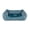 Blue, variant on Vibrant Life Medium Bolster Cat or Dog Bed, Blue, 21" x 25"