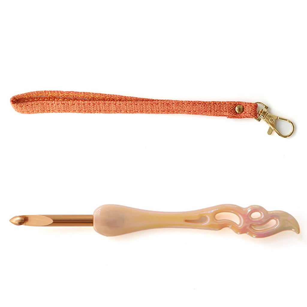 Oasiva Acrylic Crochet Hook with Large Ergonomic Handle Comfort