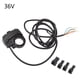 thumbnail image 5 of Naiovety Interruptor de manillar, accesorio de bicicleta eléctrica, piezas de repuesto, controlador de botón de bocina duradero Simple, pieza Bicicletas eléctricas 36V, 5 of 6