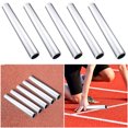 thumbnail image 4 of Relay Baton Track Field Race Batons Running para Estudiantes (Silver), 4 of 9