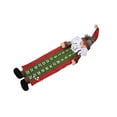 thumbnail image 2 of Inteprter Calendario de Adviento, colgante de Navidad, puerta 3D, caramelo numerado, adornos de cuenta atrás de Papá Noel con pierna, fiesta, Navidad Kits de decoración para fiestas Papá Noel Inteprter HA070296-02, 2 of 6