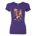 thumbnail image 2 of Wild Bobby, If It's Not a Pitbull It's Just a Dog Gift | Womens Dog Lover Slim Fit Junior Tee, Purple Rush, Large, 2 of 3