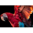 thumbnail image 2 of Ronin 32x23 White Modern Wood Framed Museum Art Print Titled - Parrot Wings, 2 of 4