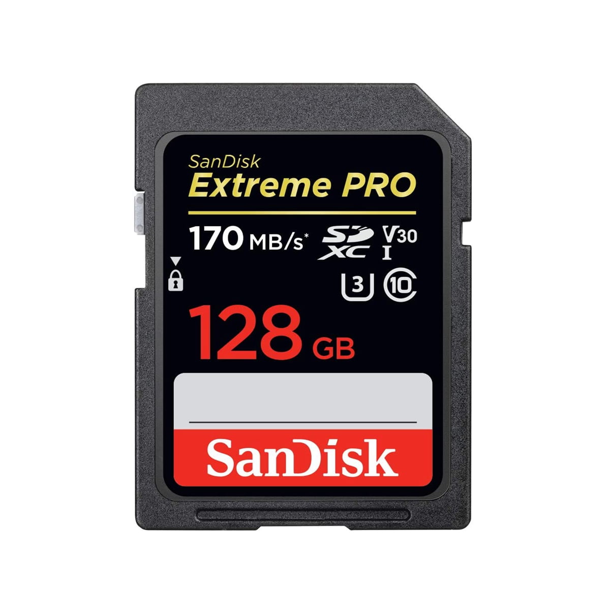 V30 SD Card SDSDXXY-128G-GN4IN C10 U3 4K UHD SanDisk 128GB Extreme Pro SDXC UHS-I Card 