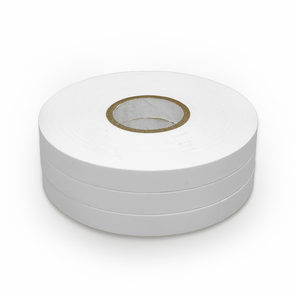 Zenport ZL0015 White Plant Tie Tape for Plant Tying Tools, 200-Feet, 6-MIL, White - 24 Pack