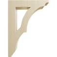 thumbnail image 3 of Ekena Millwork 1 3/4"W x 6 1/2"D x 9"H Small Avila Wood Bracket, Rubberwood (6-Pack), 3 of 4