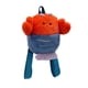 thumbnail image 1 of Mochila de peluche ligera con correas ajustables, moderna y práctica bolsa de hombro. Langosta, 1 of 9