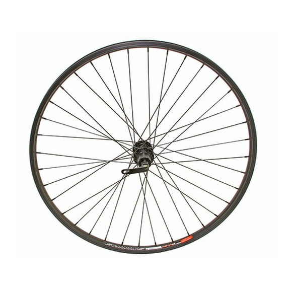 Black 27.5 Alloy Rear Wheel Cassette 36 Spoke 14gBlack 3/8 quick release Axle