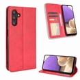 thumbnail image 5 of Dteck for Samsung Galaxy A13 5G Wallet Case, Premium Leather Flip Case RFID Blocking Credit Card Holder Folio Magnetic Stand TPU Interior Shockproof Cover, Red, 5 of 5