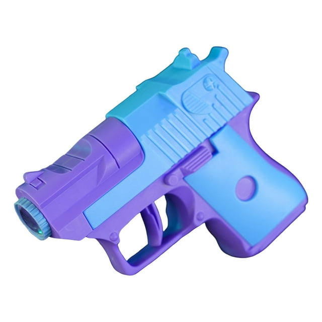 Herramientas y mejoras para el hogar Proyección - Pistolas de papel y tijeras Juego de feria Pistola pequeña Innovación Juguete luminoso único Proyección piedra, papel y tijeras