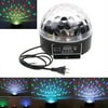 Lixada Mini RGB LED Crystal Magic Ball Stage Effect Light DMX Disco DJ Stage Lighting