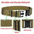 thumbnail image 2 of Men's Outdoor Sports Nylon Waistband Canvas Belt Dazzling Girlfriend Belt Belt for Men Dress Adjustable Dress Belts for Men Belt Comfort Mens Belt Heavy Duty Leather Mans Belt Designer Belts for Men, 2 of 7
