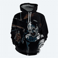 thumbnail image 2 of Nueva sudadera con capucha con estampado 3D de película de terror Terrifier para hombre, suéter de estilo hip-hop de moda urbana, sudadera con capucha informal de gran tamaño para hombre, 2 of 5