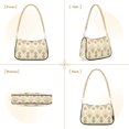 thumbnail image 7 of FORMRS Womens Shoulder Bag with Chain Strap Clutch Purse Cute Tote Handbag, Pastel Green Geometric, 7 of 7