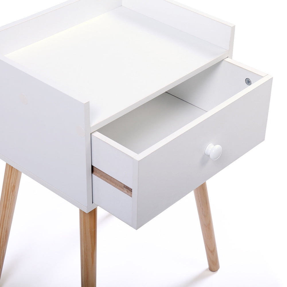 Kadyn Set of 2 Bedside End Table Wooden Bedside End Table, Accent Tables Living Room for Living Room, Bedroom and Office, White Kadyn Set of 2 Bedside End Table Wooden Bedside End Table, Accent Tables Living Room for Living Room, Bedroom and Office, White